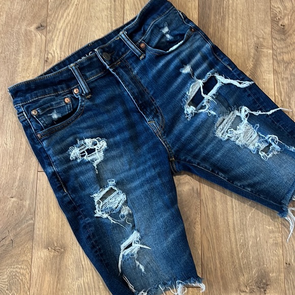 Men’s American Eagle jeans shorts size 30 - Picture 2 of 5